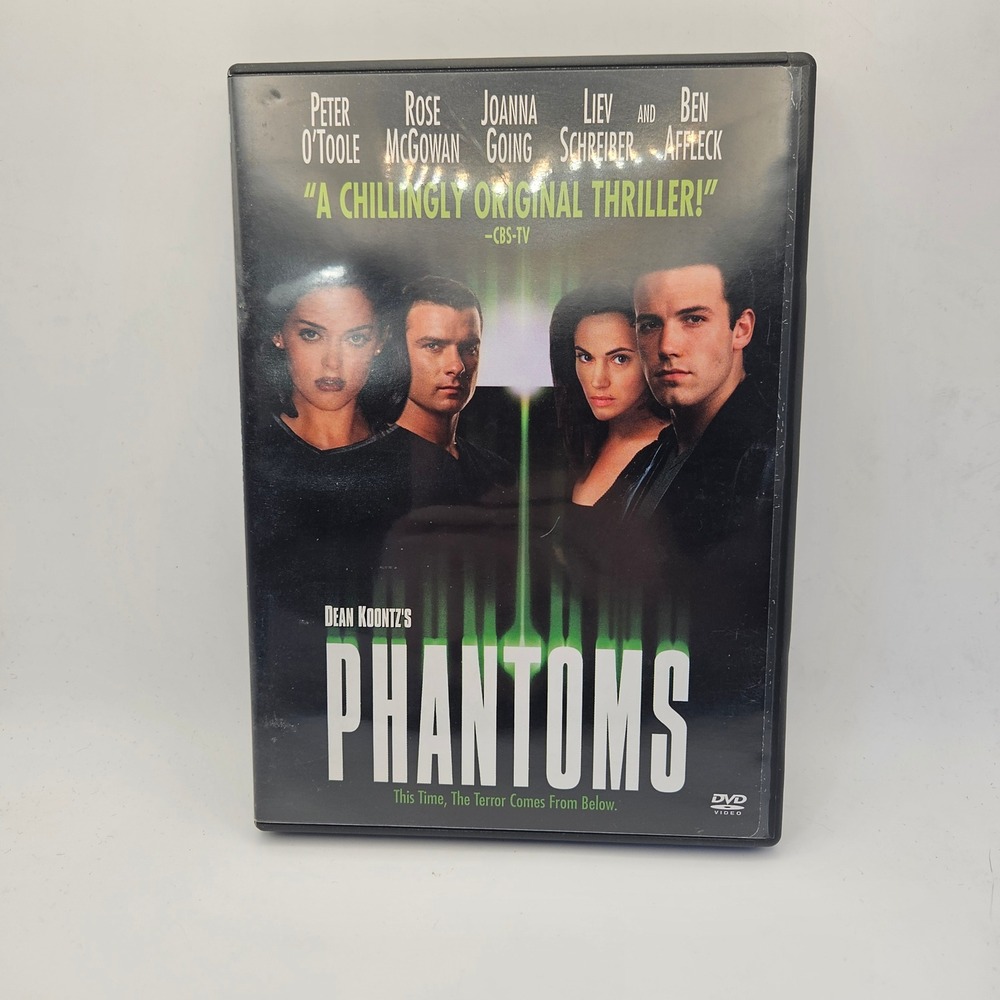 Dean Koontz Phantoms 1998 Ben Affleck Rose McGowan Sci-Fi Horror Cult Classic